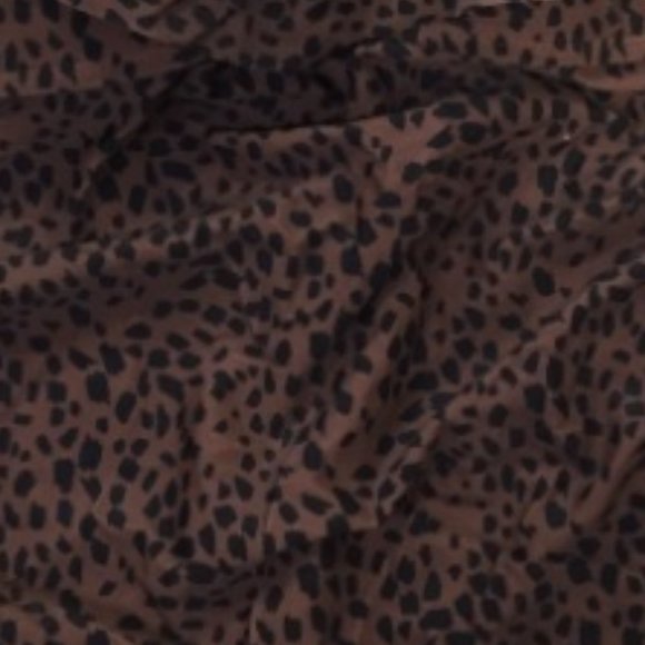 KONA SOL Flounce Bandeau High Coverage One Piece Swimsuit 🐆 NEW!! - Picture 8 of 12